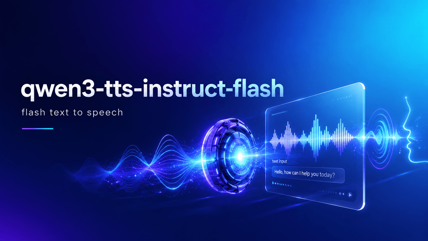 Qwen3 TTS Instruct Flash