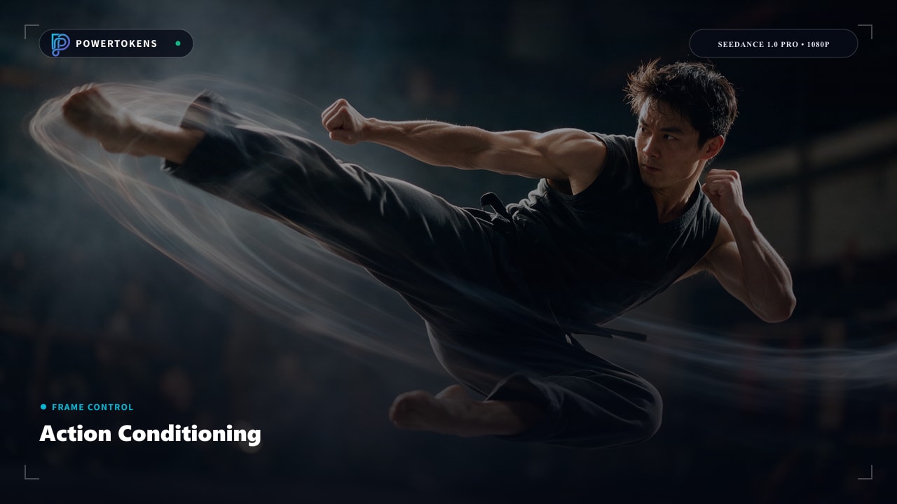 Action frame conditioning