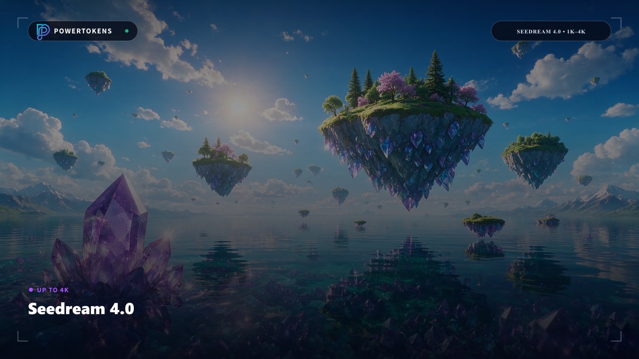 Seedream 4.0 Hero Visual
